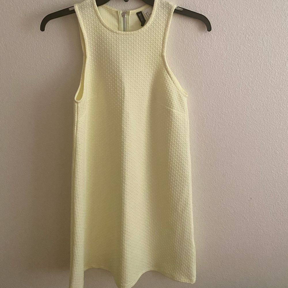 Divided Yellow Dress